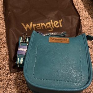 Brand new and w/ tags-Wrangler Turquoise Purse